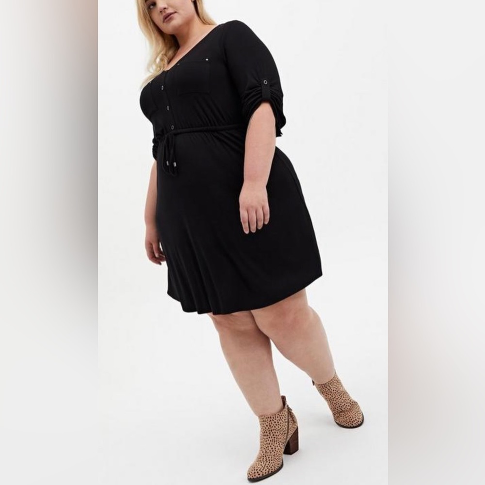 Torrid shirt dress super soft like new size 2